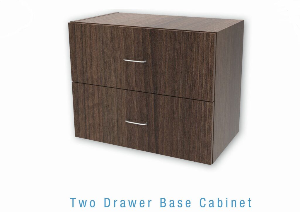 Two Drawer Base Cabinet