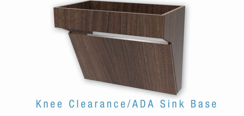 Knee Clearance Sink Base