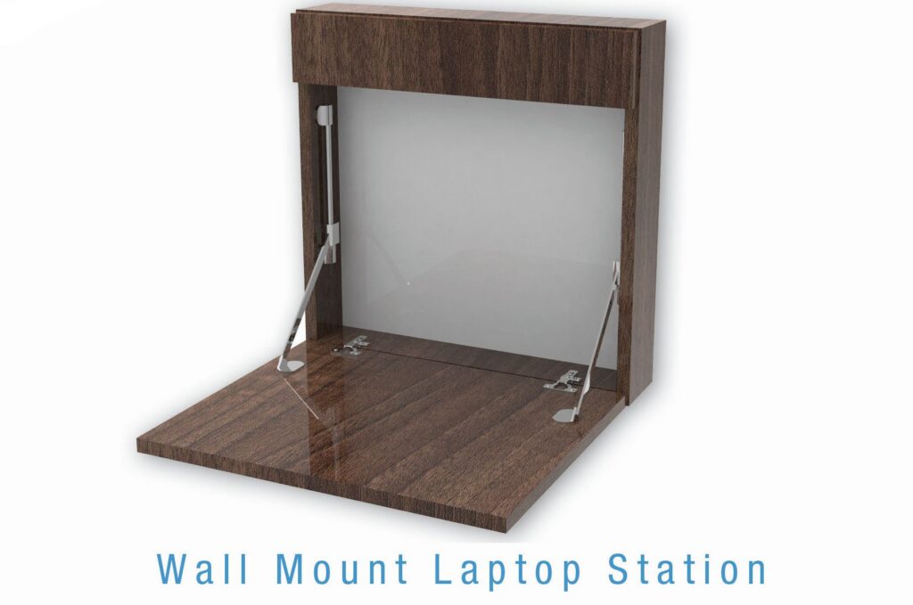 Wall Mount Laptop Station