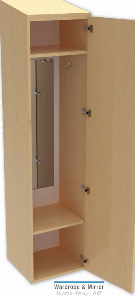 Wardrobe with Mirror